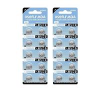 Lot de 10/20/50 piles alcalines AG6/LR920 320 mAh longue durée pour montre, télécommande, jouet, pile bouton LR920