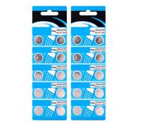 Lot de 10/20 piles boutons alcalines AG13LR44 pour montres, calculatrices et appareils jouets