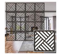 Lot de 10 à 100 paravents à lattes pour séparation d'intimité avec tous les accessoires Idéal pour la maison, le bureau, la salle à manger, l'hôtel