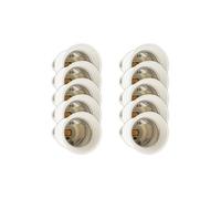 - Lot de 10 adaptateurs douille E14/E27