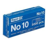 Lot de 10 Agrafes N°10 en boite de 5000 G