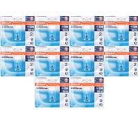 Lot de 10 ampoules halogènes Osram Eco - À intensité variable - Puissance : 33 W ~ 40 W - Luminosité : 460 lm - Culot : G9 - Couleur : 2700 K, blanc chaud