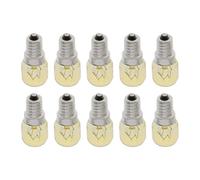 Lot de 10 ampoules halogènes pour réfrigérateur, 25 W, E14, pour fours et ventilateurs, de grande qualité,