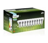 Lot de 10 ampoules LED GU10 6W 580 lm 6500K blanc froid