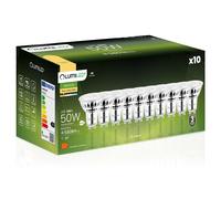 Lot de 10 ampoules LED GU10 6W 580lm 3000K LUMILED