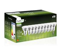 Lot de 10 ampoules LED GU10 6W 580lm 4000K LUMILED