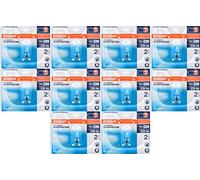 Lot de 10 ampoules Osram Eco Halogène Culot 20 W ~ 25 W 235 lm G9 2700 K intensité variable Blanc chaud Ampoule halogène de 10