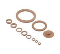 Lot de 10 bagues d'étanchéité en caoutchouc marron pour pulvérisateur de jardin 3 l, 5 l, 8 l, pièces de rechange résistantes aux hautes températures, joint inodore pour outils d'entretien des plantes
