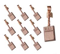 Lot de 10 balais de carbone 13 x 10 x 3 mm pour perceuse sans fil BHP458 BDF452 DDF458 DHP456 18 V Pièces de rechange CB-440 194427-5 194159-4 196854-2