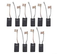 Lot de 10 balais de charbon compatibles avec marteau rotatif Bosch 5-40 DCE GSH 5-CE GSH 5 E 11235EVS 11241EVS, 11248EVS 11263EVS, 11318EVS Part 1617014135