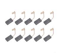 Lot de 10 balais de charbon de rechange pour marteau perforateur Bosch 5-38 D, 5400, GSH 38, GSH 88X & A69, brosses en métal de qualité supérieure pour réparation de moteur d'outils électriques, noir