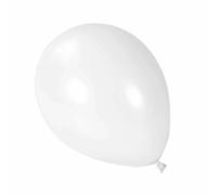 Lot de 10 Ballons en Latex 30cm Blanc