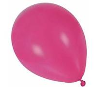 Lot de 10 Ballons en Latex Gonflables 30cm Fuchsia