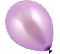 Lot de 10 Ballons Gonflables "Métallisés" 30cm Prune Violet G