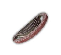 Lot de 10 bandes abrasives en céramique 3M 784F - Grain 36+, 60+ et 80+ - Grain 36