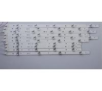 Lot de 10 bandes LED 4 + 5 LED LG-106,7 cm - AG15-B1 - LG-106,7 cm - AG15-C - Pour K49J K49 U49 U49 - 499 mm