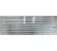 Lot de 10 bandes LED 6916L-1412A 6916L-1413A 6916L-1414A 6916L-1415A 6916L-1385 1386 1387 pour 42LP360C-CA