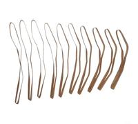 Lot de 10 bandes transporteuses en PTFE pour scellage continu FR-770 FR-810 FRD-1120, ruban d'étanchéité résistant à la chaleur, 15 mm de large (750 mm x 15 mm x 0,2 mm)