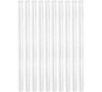 Avizar Lot de 10 Bâtons de Colle Thermofusible 7x180mm Format Stick Blanc