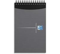 Lot de 10 Bloc mémo reliure intégrale non perforé 12,5x20 cm ligné 8mm - Feuilles détachables G