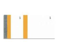 Lot de 10 Blocs vendeur 100 feuillets 60x135 mm orange G