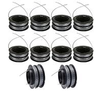 Lot de 10 bobines de rechange pour débroussailleuse G-reenworks SB00L00 ST60V ST60V-T0 80 V 2901619 2906302 2080 cm