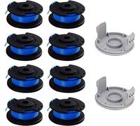 Lot de 10 bobines de rechange pour tête de coupe de fil 0,065"" pour Ryobi 18 V 24 V 40 V, compatibles avec Ryobi One + AC14RL3A-HLD