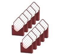 Lot de 10 boîtes cadeau en forme d'enveloppe pour fleurs - Pour occasions festives, pliables et élégantes - Enveloppes florales - Boîte en papier - Pour femmes, mères, épouses, anniversaires, diplômes