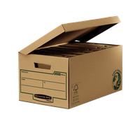 Lot de 10 Boîtes d'Archivage en Carton Recyclé Superposables