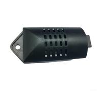 Lot de 10 boîtiers de capteur de température et d'humidité, boîte de jonction en plastique pour capteurs, boîte de jonction compacte avec trous de vis, 59 x 26,4 x 13,7 mm pour l'industrie (noir)