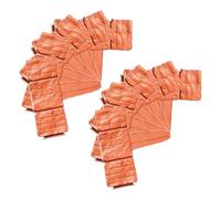 Lot de 10 bordures de jardin imitation pierre imitation sans creuser - Bordure de jardin décorative aspect pierre pour décoration de parterre de fleurs, , pelouse, cour, , arbres, porche