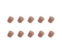 Lot de 10 bouchons de bouteille coniques en liège naturel, petits bouchons de récipient pour flacons en verre, recharge de flacons, utilisations de tri, bouchons coniques en liège, bouchons de de de à