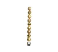 Lot De 10 Boules Or Assorties - 6 Cm