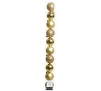 Lot de 10 boules Or assorties - 6 cm NA G