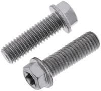Lot de 10 boulons à bride Torx Euro 8 x 1,25 x 25 mm 024-60825