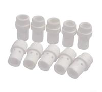 Lot de 10 buses de gaz en céramique MB 36KD pour brûleur de soudage MIG 250 A Compatible avec Eastwood pour Elite MP250i et BW Style 36KD Accessoires