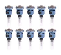 Lot de 10 buses rotatives réglables RainBird R-VAN 14 - Rain Bird Buses 360° Cercle complet - Portée 2,4 à 4,6 m - Buses pour diffuseurs/arroseur Rain Bird