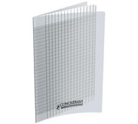 Conquerant Cahier piqué Classique spécial déficient visuel 240x320mm 96p polypropylène incolore