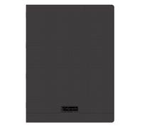 Lot de 10 Cahiers piqué 8000 POLYPRO 24x32 cm 96 pages grands carreaux 90 g - Noir