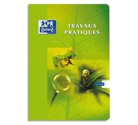 Lot de 10 Cahiers travaux pratiques ESSENTIAL piqûre, 40 pages Seyès + 40 pages unies, Format 21 x 29,7 cm. Couverture carte