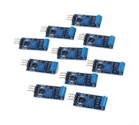 Lot de 10 capteurs de vibrations SW-420 pour systèmes d'alarme de voiture | Carte PCB, 3,2 x 1,4 cm, taille compacte, sortie > 15 mA, longue durée de déclenchement, pour alarmes de vol de voiture