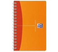 Lot de 10 Carnets reliure intégrale, Format 9 x 14 cm, 180 pages, Quadrillé 5 x 5 - Couvertures polypro assorties G