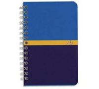 Lot de 10 Carnets reliure spirale, Format 14,8 x 21 cm (A5), 180 pages, petits carreaux, papier 70g G