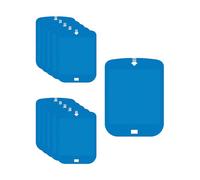 Lot de 10 Cartes de Recharge de Colle pour piège à Insectes Volants Raid Essentials, Cartouches de Recharge compatibles avec piège à lumière Bleue Raid Indoor à Brancher pour Les Mouches des Fruits