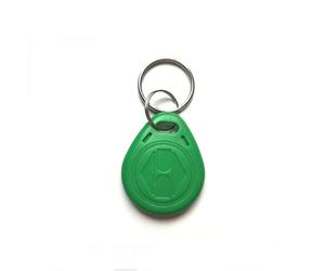 Lot de 10 cartes mémoires 125 kHz EM4305 T5577 Copy Réwritable Writable Duplicate RFID Tag Proximity ID Token Keyfobs Card (vert)
