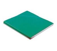 Lot de 10 chemises Eurofolio Alpina, dos de 1,5 cm, carte lustrée 5/10e vert caraïbes G
