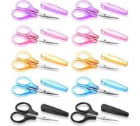 Lot de 10 ciseaux en acier pour le bureau