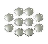 Lot de 10 ciseaux professionnels pour réglage des cheveux
