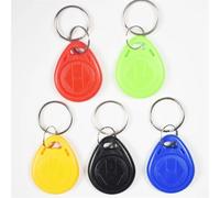 Lot de 10 clés intelligentes réinscriptibles UID 13,56 MHz Bloc 0 Secteur 0 Réinscriptible Clone Smart Key Tags MF 1K S50 (Rouge)