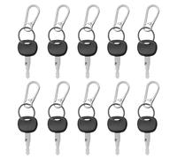Lot de 10 clés pour machines de construction, remplacement des références 14603 et 14607